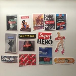 Supreme Stickers